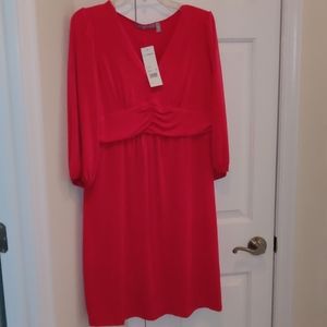 Red dress